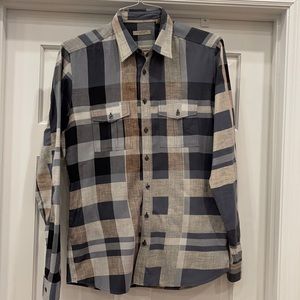 Burberry Brit Button-Down Dress Shirt - Sz M - Perfect Condition